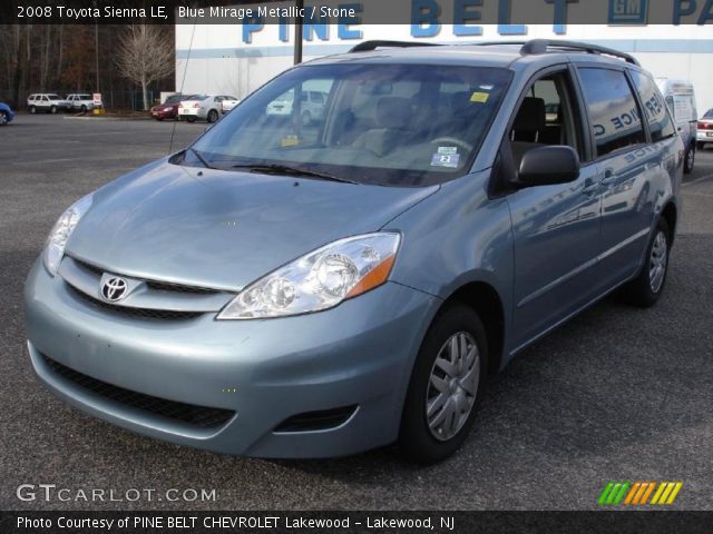 2008 Toyota Sienna LE in Blue Mirage Metallic