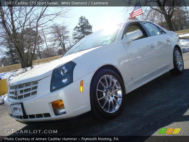 2007 Cadillac CTS Sport Sedan in White Diamond