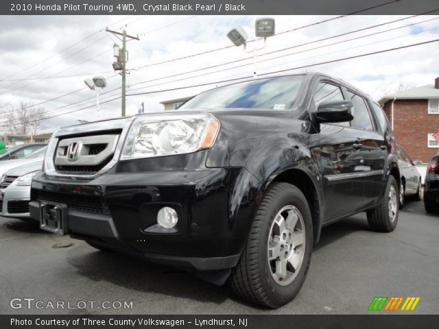 2010 Honda Pilot Touring 4WD in Crystal Black Pearl