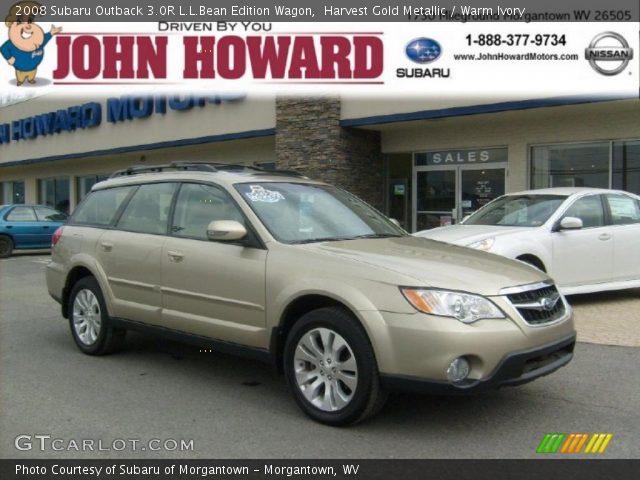 2008 Subaru Outback 3.0R L.L.Bean Edition Wagon in Harvest Gold Metallic