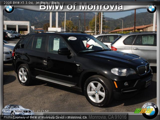 2008 BMW X5 3.0si in Jet Black