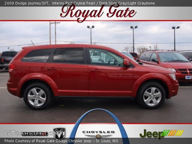 2009 Dodge Journey SXT in Inferno Red Crystal Pearl