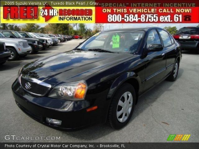 2005 Suzuki Verona LX in Tuxedo Black Pearl