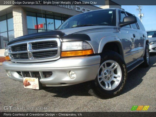 2003 Dodge Durango SLT in Bright Silver Metallic