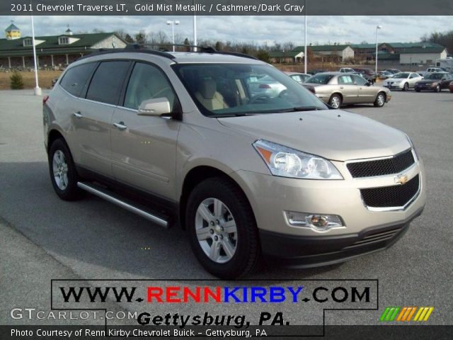 2011 Chevrolet Traverse LT in Gold Mist Metallic