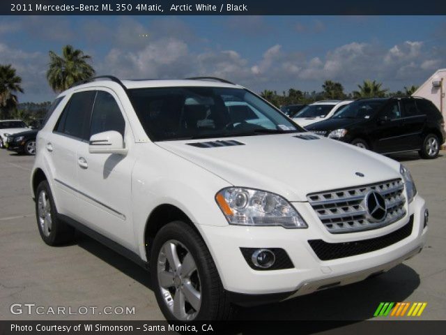 2011 Mercedes-Benz ML 350 4Matic in Arctic White