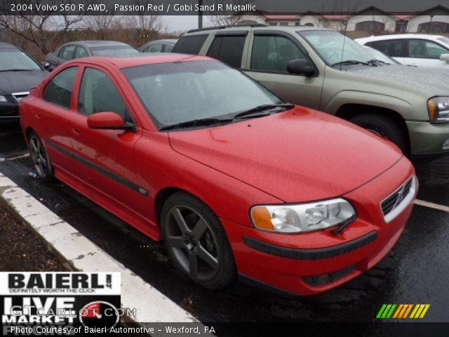 2004 Volvo S60 R AWD in Passion Red