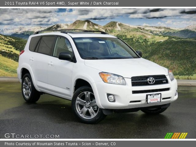 2011 Toyota RAV4 V6 Sport 4WD in Super White