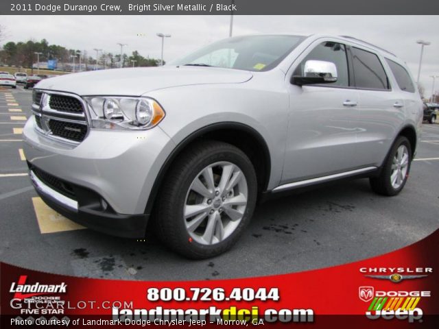 2011 Dodge Durango Crew in Bright Silver Metallic