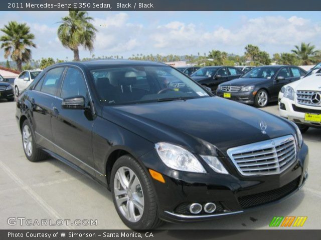 2011 Mercedes-Benz E 350 Sedan in Black