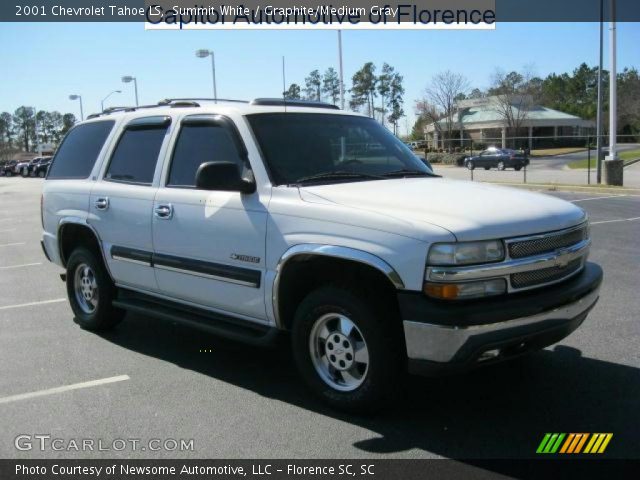 2001 Chevrolet Tahoe LS in Summit White