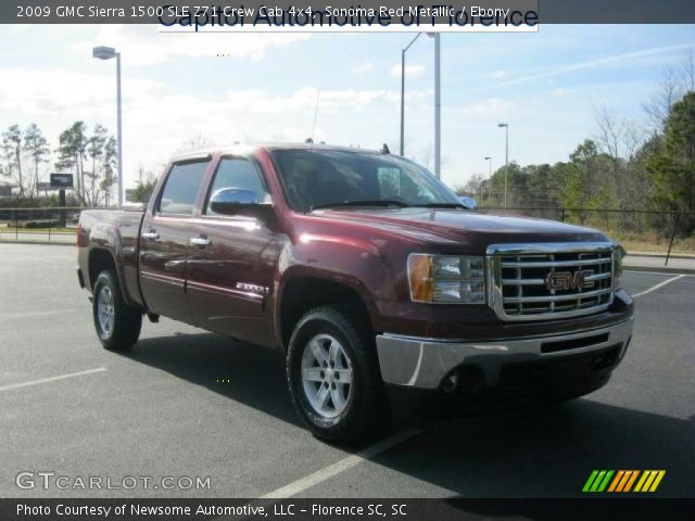 2009 GMC Sierra 1500 SLE Z71 Crew Cab 4x4 in Sonoma Red Metallic