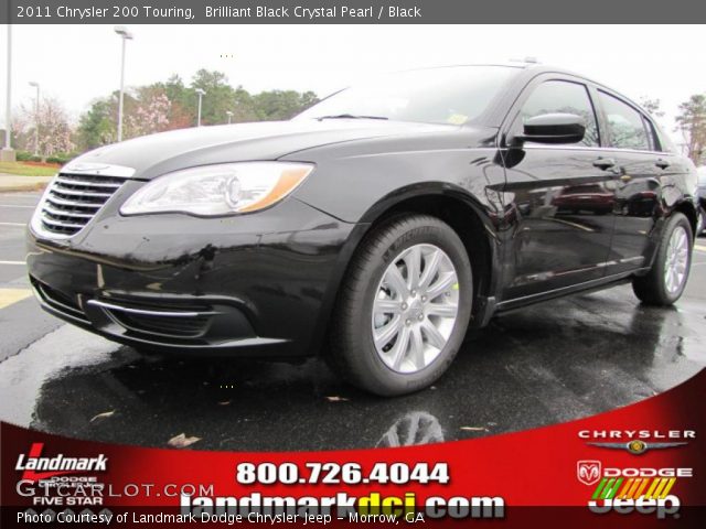 2011 Chrysler 200 Touring in Brilliant Black Crystal Pearl