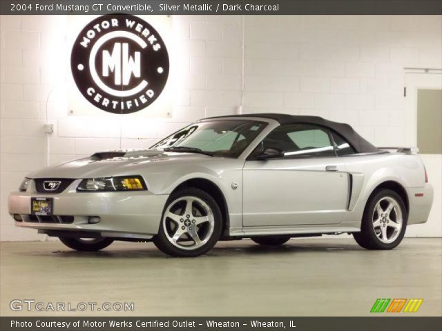 2004 Ford Mustang GT Convertible in Silver Metallic