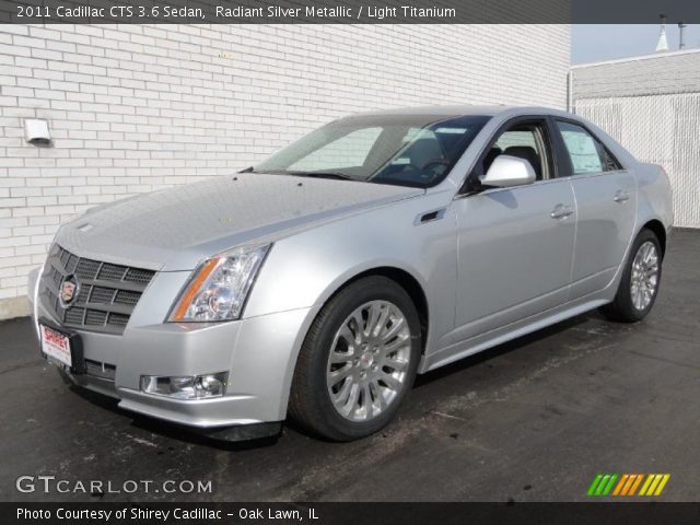 2011 Cadillac CTS 3.6 Sedan in Radiant Silver Metallic