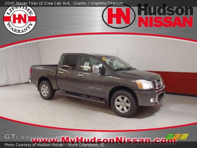 2006 Nissan Titan LE Crew Cab 4x4 in Granite