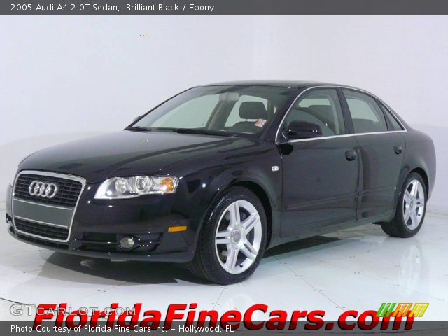 2005 Audi A4 2.0T Sedan in Brilliant Black