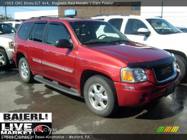 2003 GMC Envoy SLT 4x4 in Magnetic Red Metallic