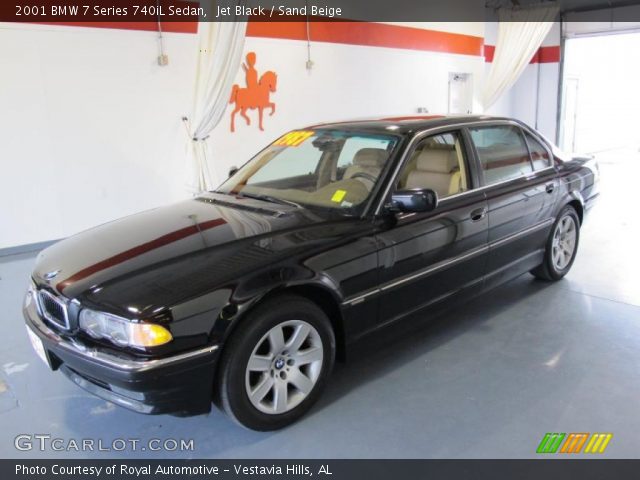 2001 BMW 7 Series 740iL Sedan in Jet Black
