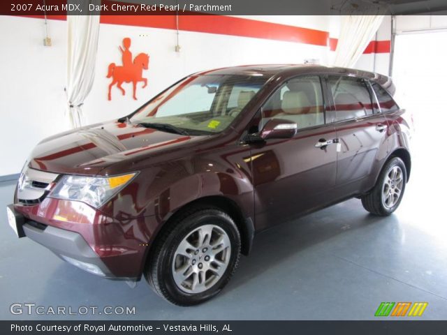 2007 Acura MDX  in Dark Cherry Red Pearl