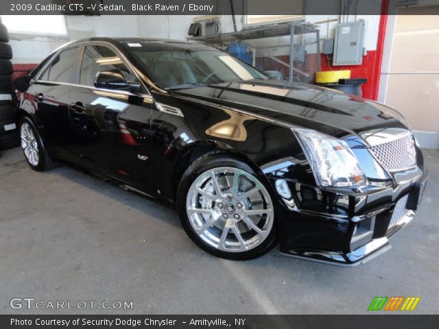 2009 Cadillac CTS -V Sedan in Black Raven