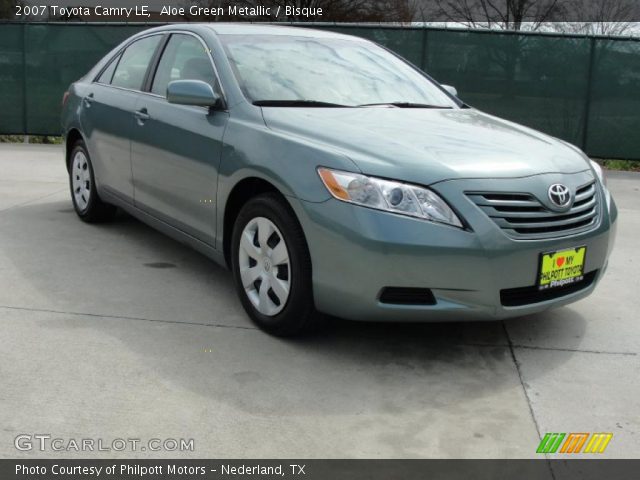 2007 Toyota Camry LE in Aloe Green Metallic