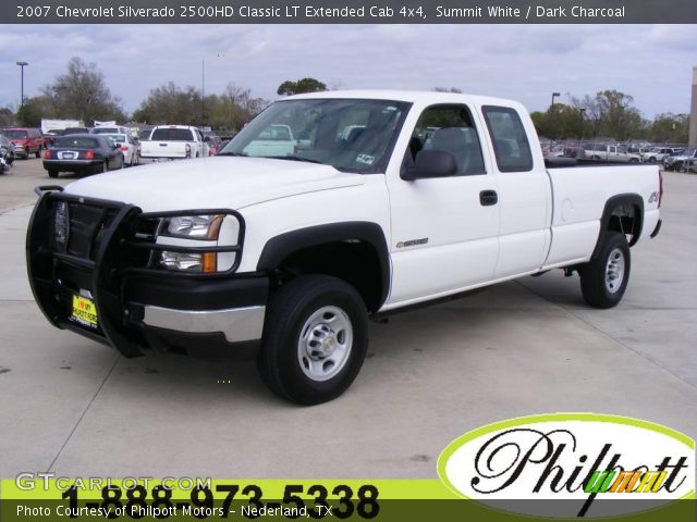 2007 Chevrolet Silverado 2500HD Classic LT Extended Cab 4x4 in Summit White
