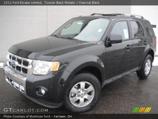2011 Ford Escape Limited in Tuxedo Black Metallic