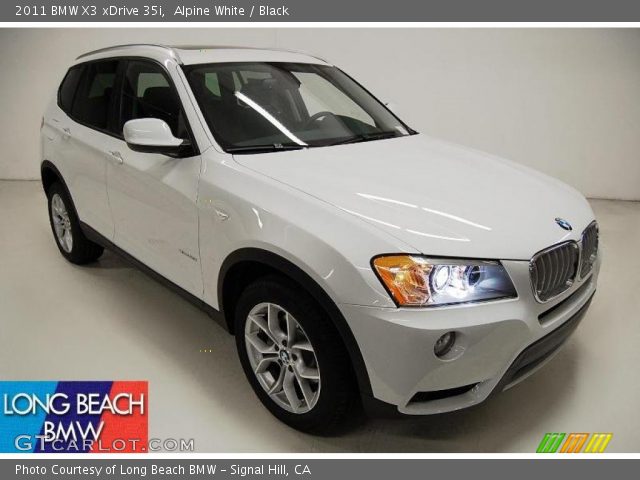 2011 BMW X3 xDrive 35i in Alpine White