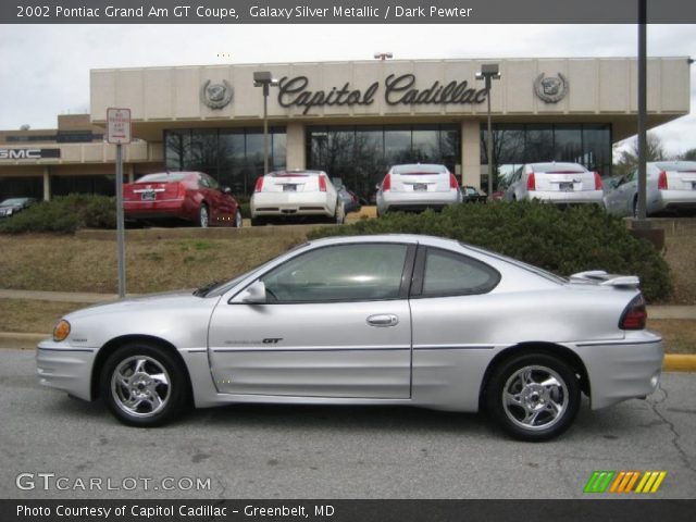2002 Pontiac Grand Am GT Coupe in Galaxy Silver Metallic