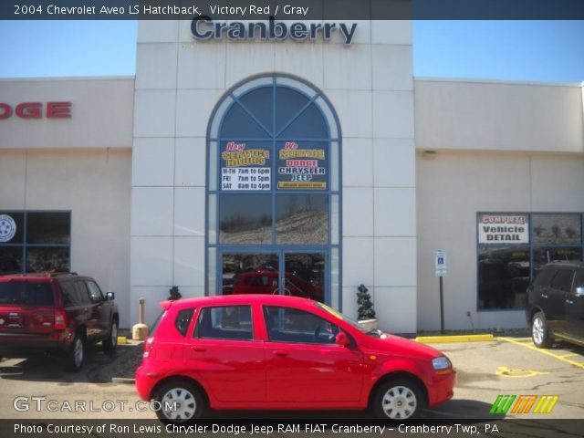 2004 Chevrolet Aveo LS Hatchback in Victory Red