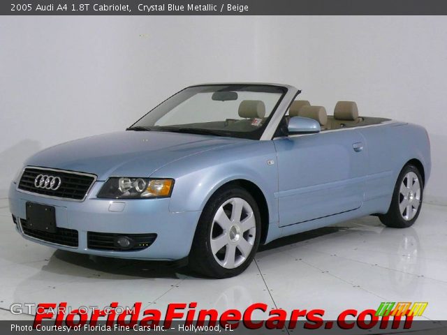 2005 Audi A4 1.8T Cabriolet in Crystal Blue Metallic