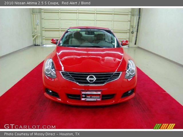 2010 Nissan Altima 2.5 S Coupe in Red Alert