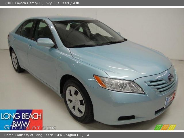 2007 Toyota Camry LE in Sky Blue Pearl