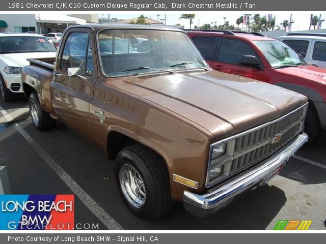 1981 Chevrolet C/K C10 Custom Deluxe Regular Cab in Dark Chestnut Metallic