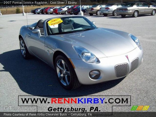 2007 Pontiac Solstice Roadster in Cool Silver