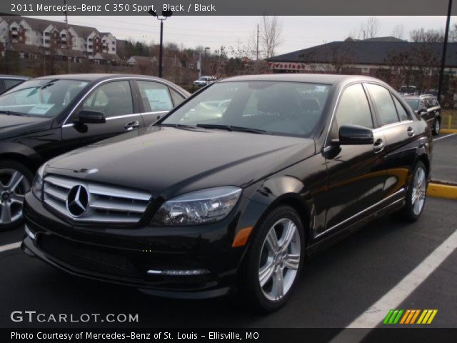 2011 Mercedes-Benz C 350 Sport in Black