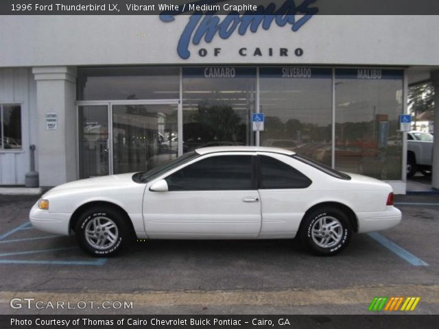 1996 Ford Thunderbird LX in Vibrant White