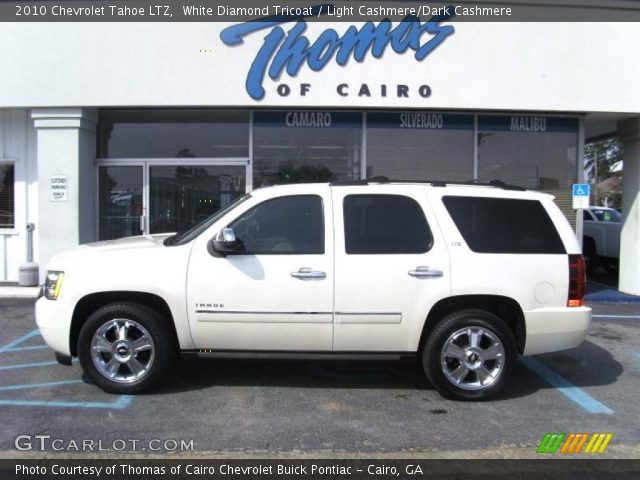 2010 Chevrolet Tahoe LTZ in White Diamond Tricoat