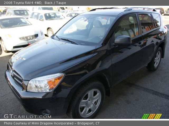 2008 Toyota RAV4 4WD in Black