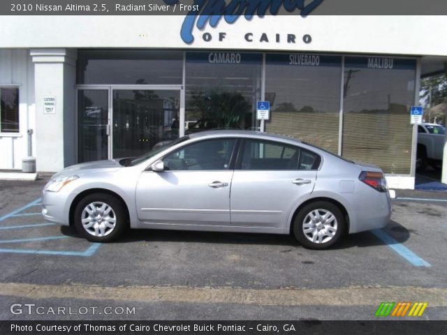 2010 Nissan Altima 2.5 in Radiant Silver