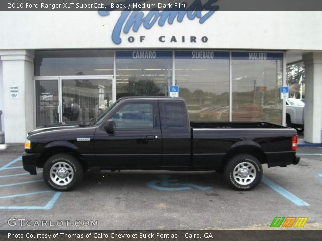 2010 Ford Ranger XLT SuperCab in Black