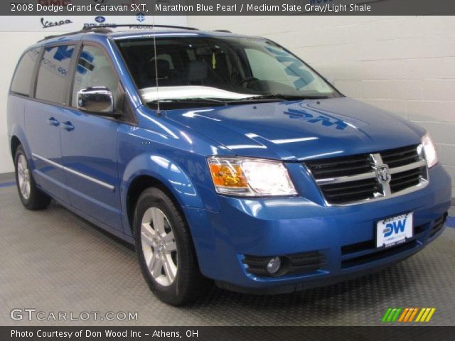 2008 Dodge Grand Caravan SXT in Marathon Blue Pearl