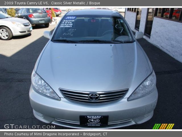 2009 Toyota Camry LE V6 in Classic Silver Metallic