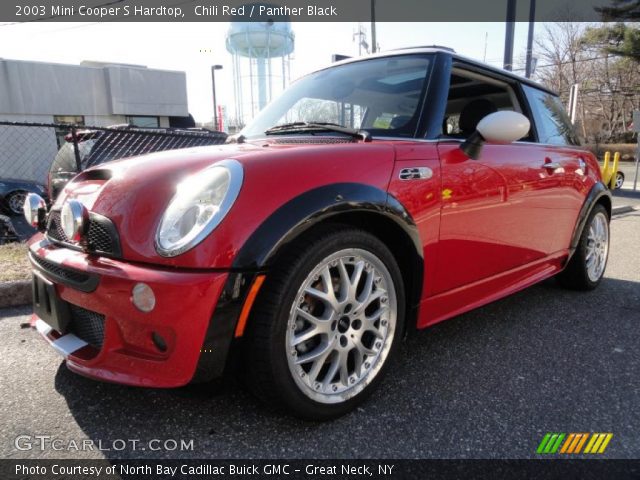2003 Mini Cooper S Hardtop in Chili Red