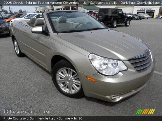 2008 Chrysler Sebring Touring Hardtop Convertible in Light Sandstone Metallic