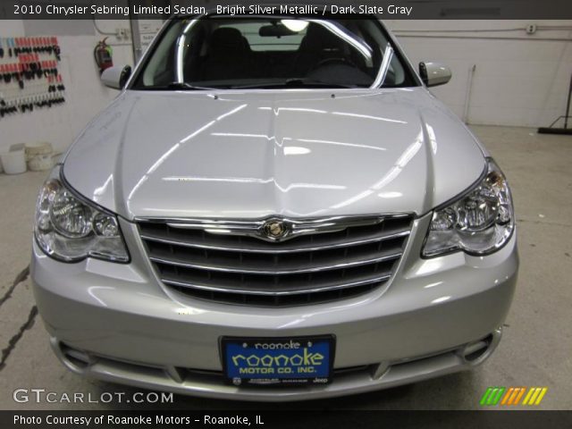 2010 Chrysler Sebring Limited Sedan in Bright Silver Metallic