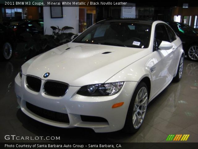 2011 BMW M3 Coupe in Mineral White Metallic
