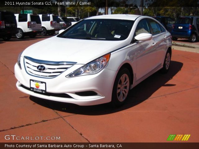 2011 Hyundai Sonata GLS in Pearl White