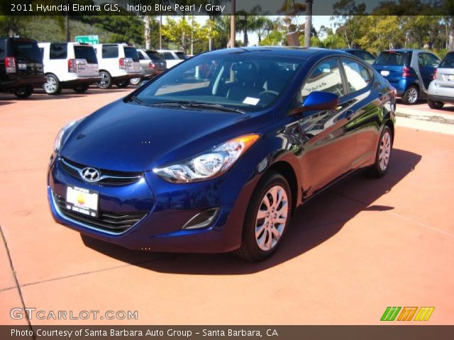 2011 Hyundai Elantra GLS in Indigo Blue Pearl
